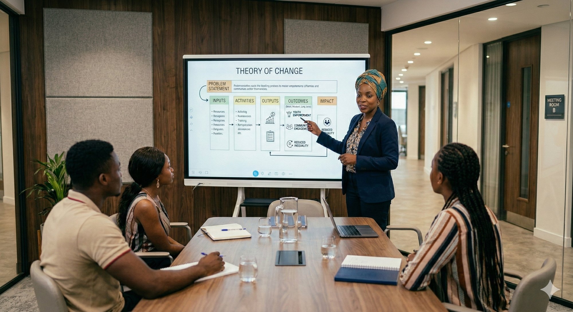 Capacity building workshop with Theory of Change framework